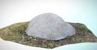 Декоративный камень на люк D70/30 в Анапе