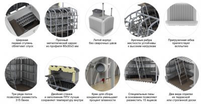 Погреб Rostok 8000 СТАНДАРТ в Анапе